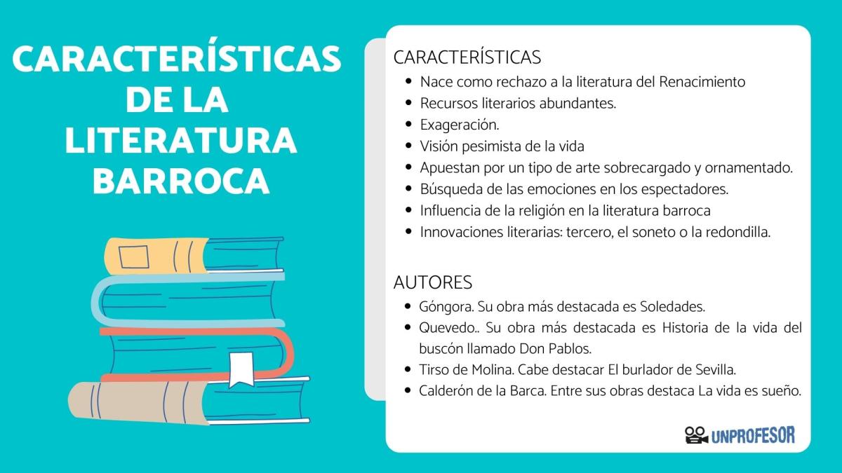 Literatura barroca: características