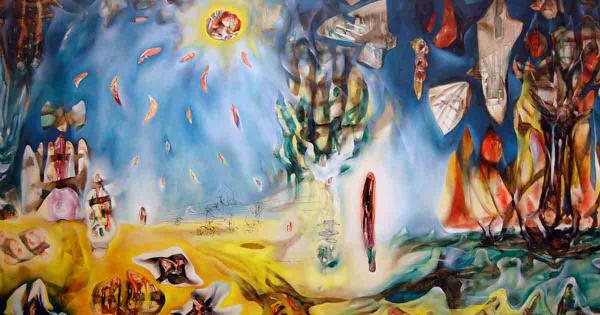 Pintores vanguardistas latinoamericanos - Roberto Matta, otro de los pintores vanguardistas más influyentes 