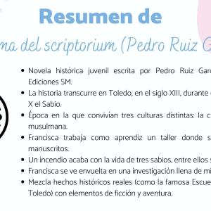 El enigma del scriptorium: resumen