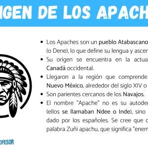Origen de los indios apaches