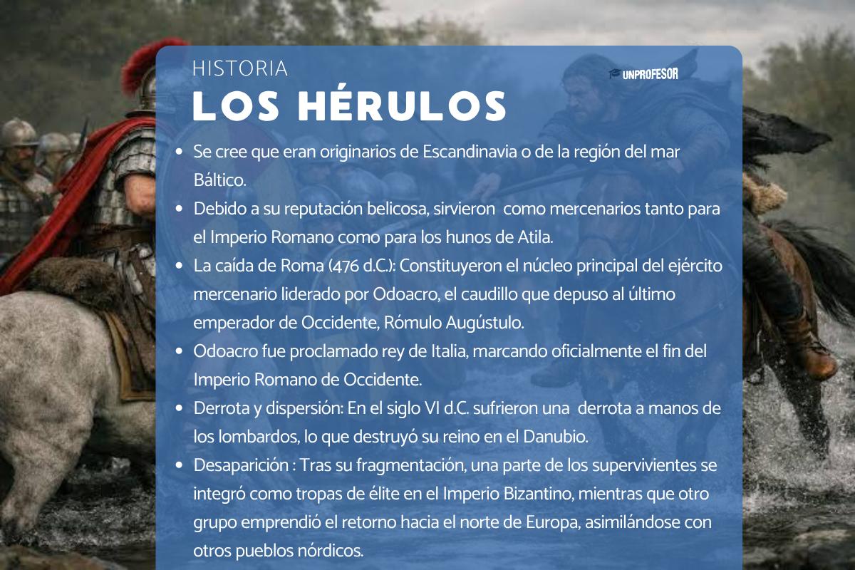 Quiénes eran los hérulos - resumen