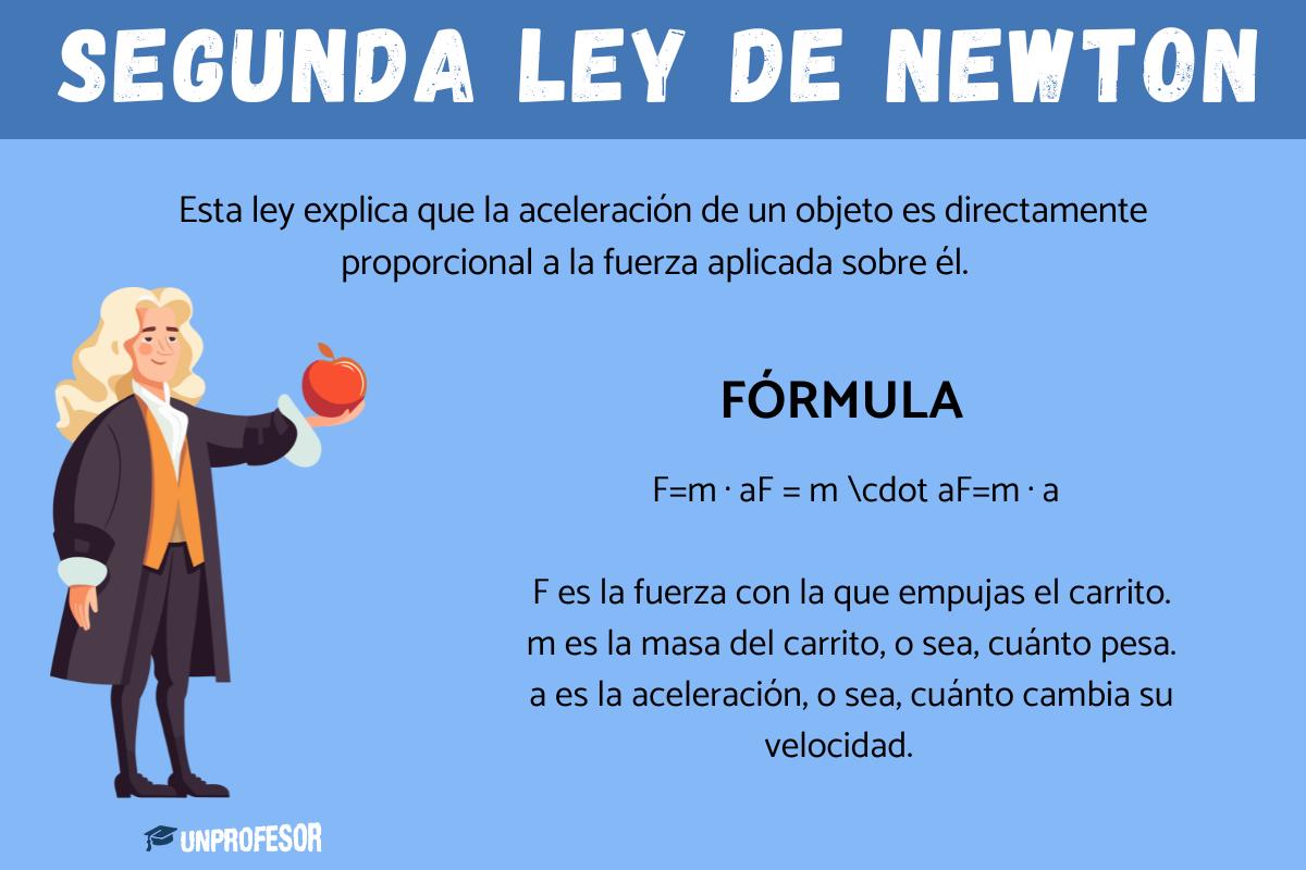 Cuál es la segunda Ley de Newton: ejemplos