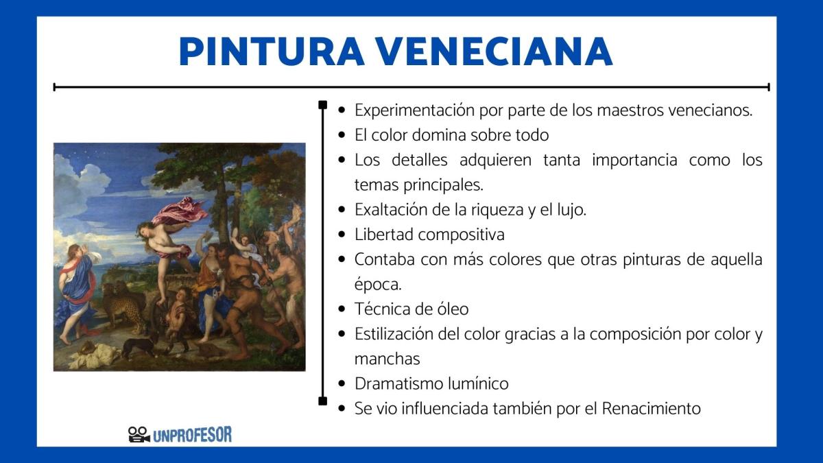 Características de la pintura veneciana