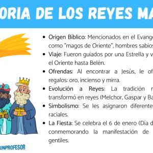 Historia de los Reyes Magos - resumen