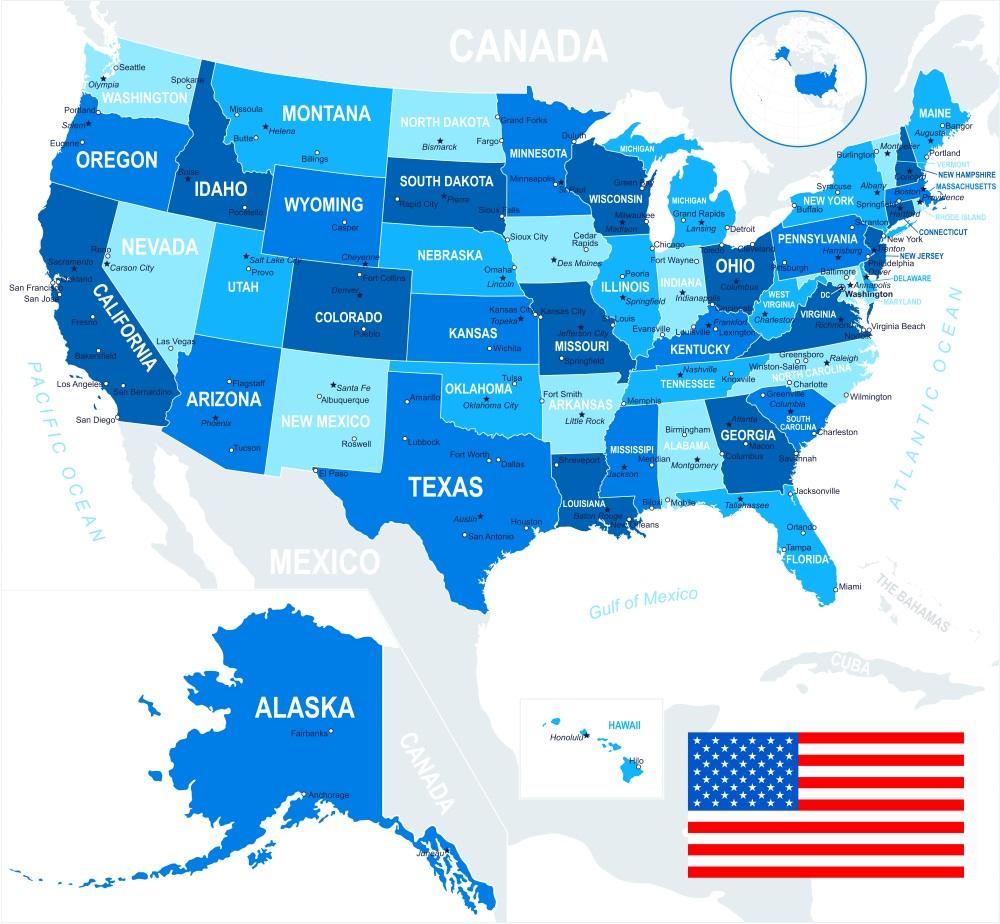 Lista De Los Estados De Estados Unidos Y Capitales 4364