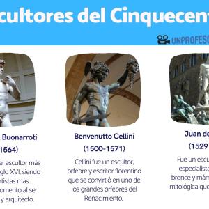 Escultores del Cinquecento importantes