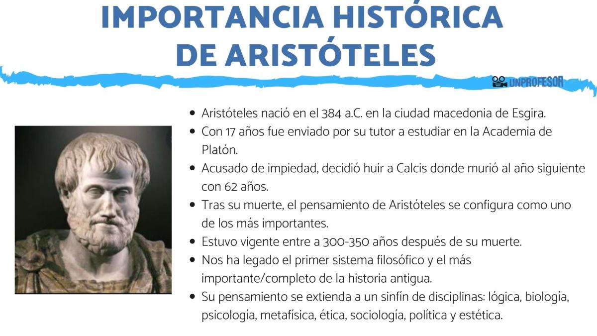Importancia histórica de Aristóteles