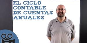 El ciclo contable de cuentas anuales