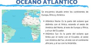 Océano Atlántico: características y ubicación
