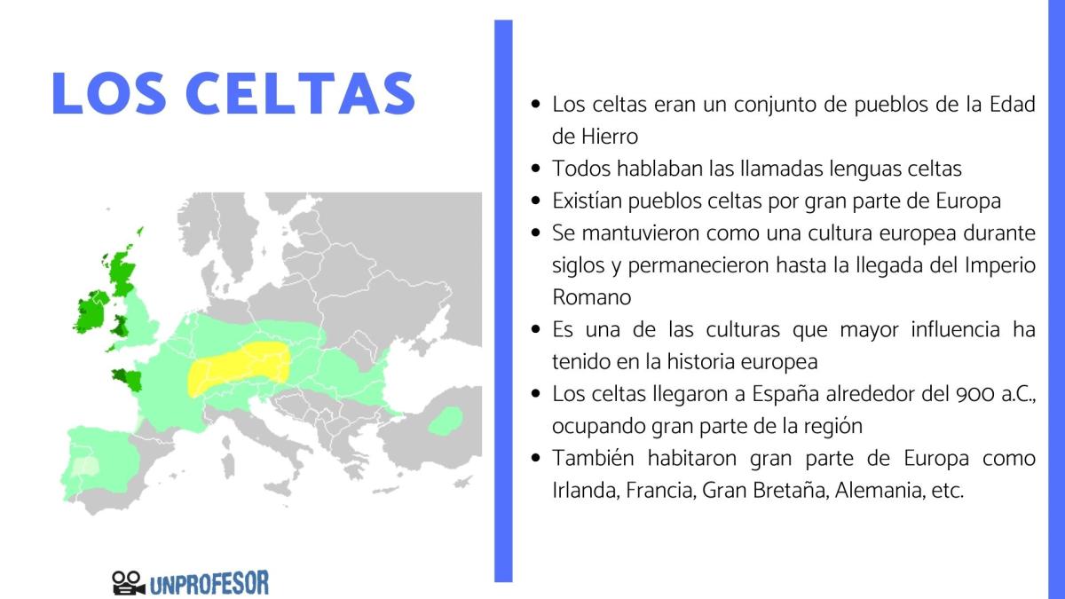 Qué son los celtas: resumen