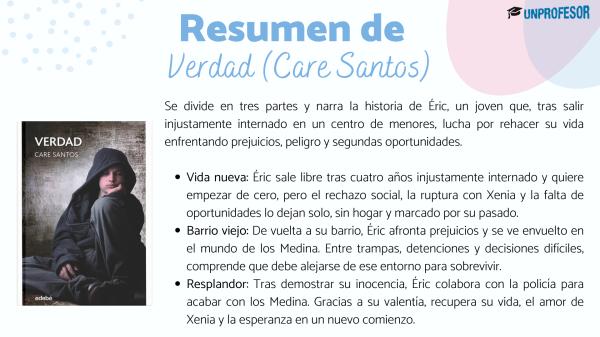 Verdad de Care Santos: resumen