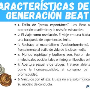 Características de la Generación Beat