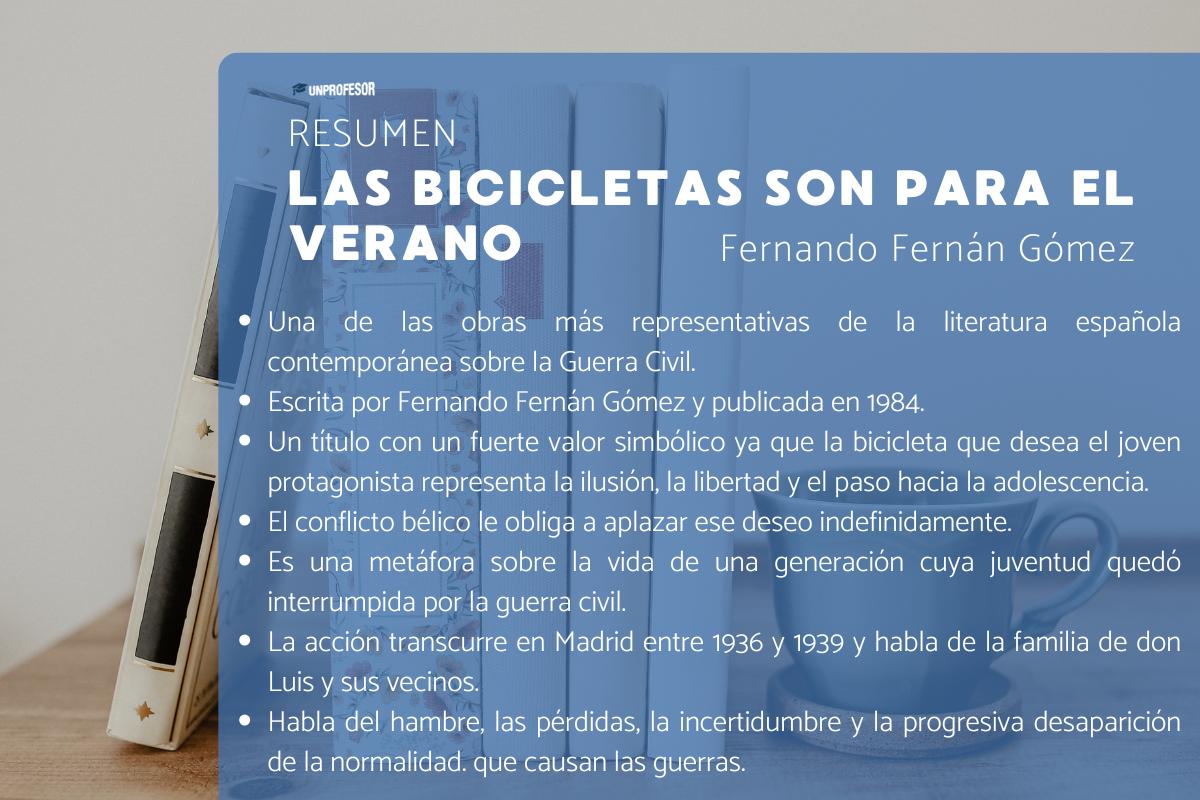 Las bicicletas son para el verano: resumen