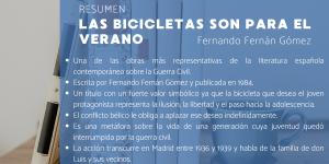 Las bicicletas son para el verano: resumen