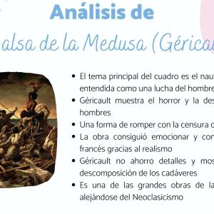 La balsa de la Medusa: características