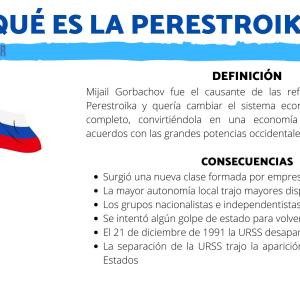 Qué es la Perestroika - resumen