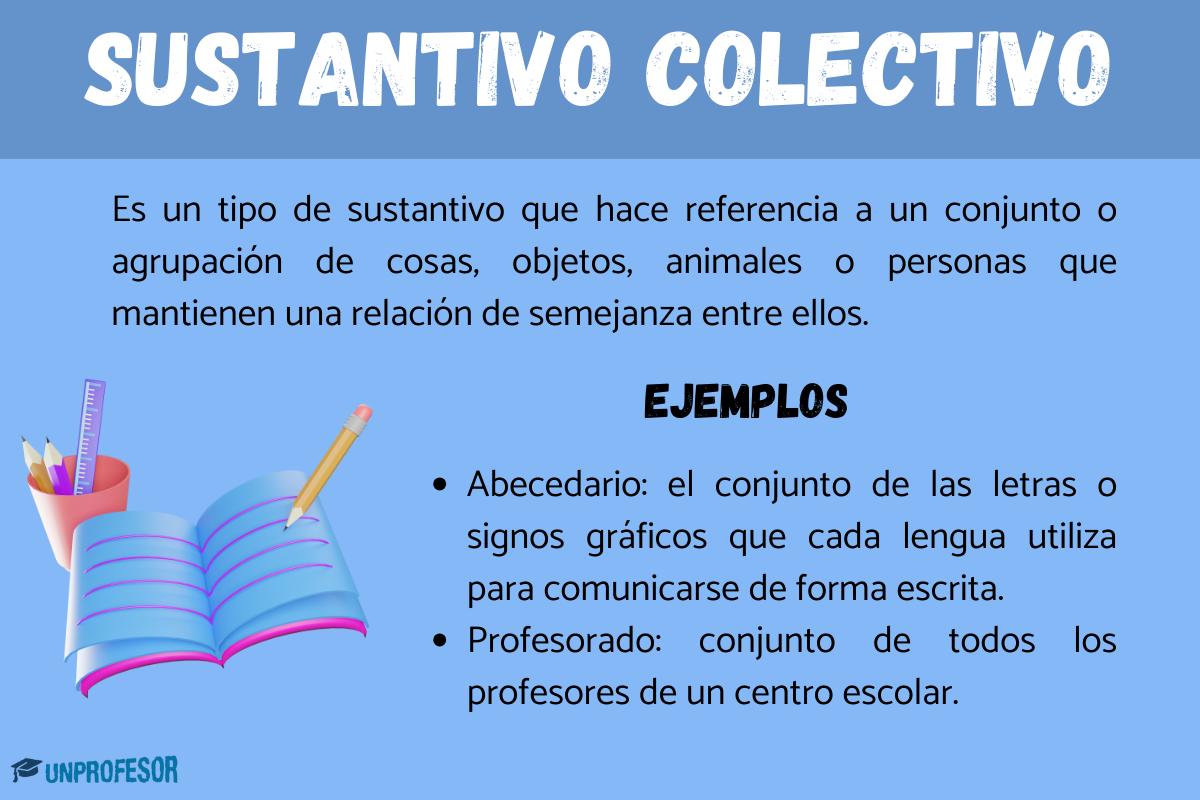 Qué es un sustantivo colectivo y ejemplos