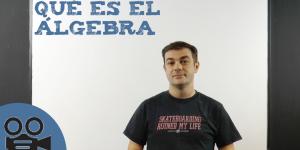 Qué es el Álgebra