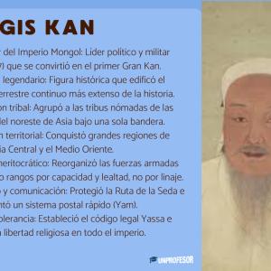 Quién fue y qué hizo Gengis Kan: Resumen