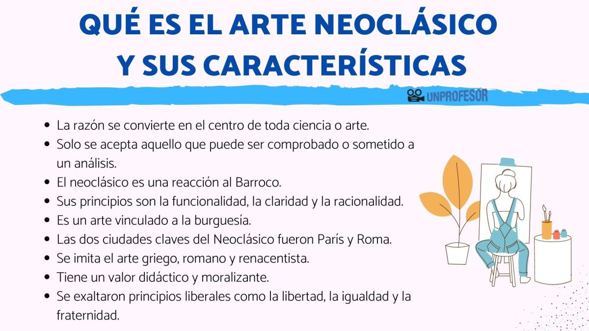 Qué es el arte neoclásico y sus características