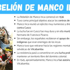 Rebelión de Manco Inca: resumen