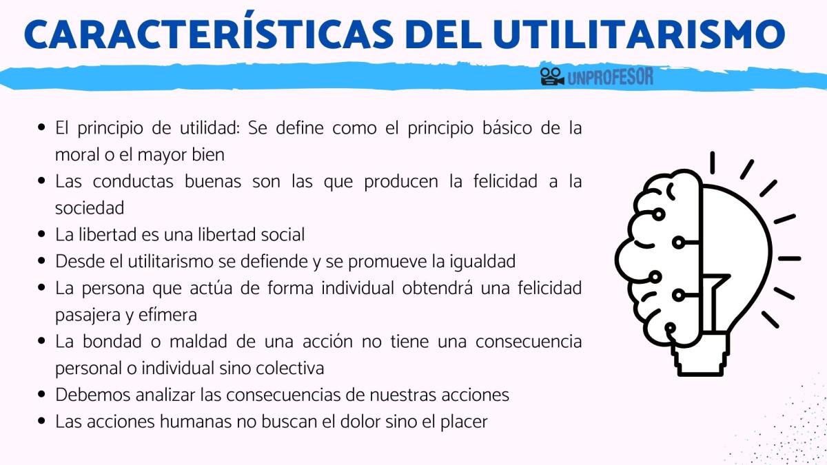 Características del utilitarismo en filosofía