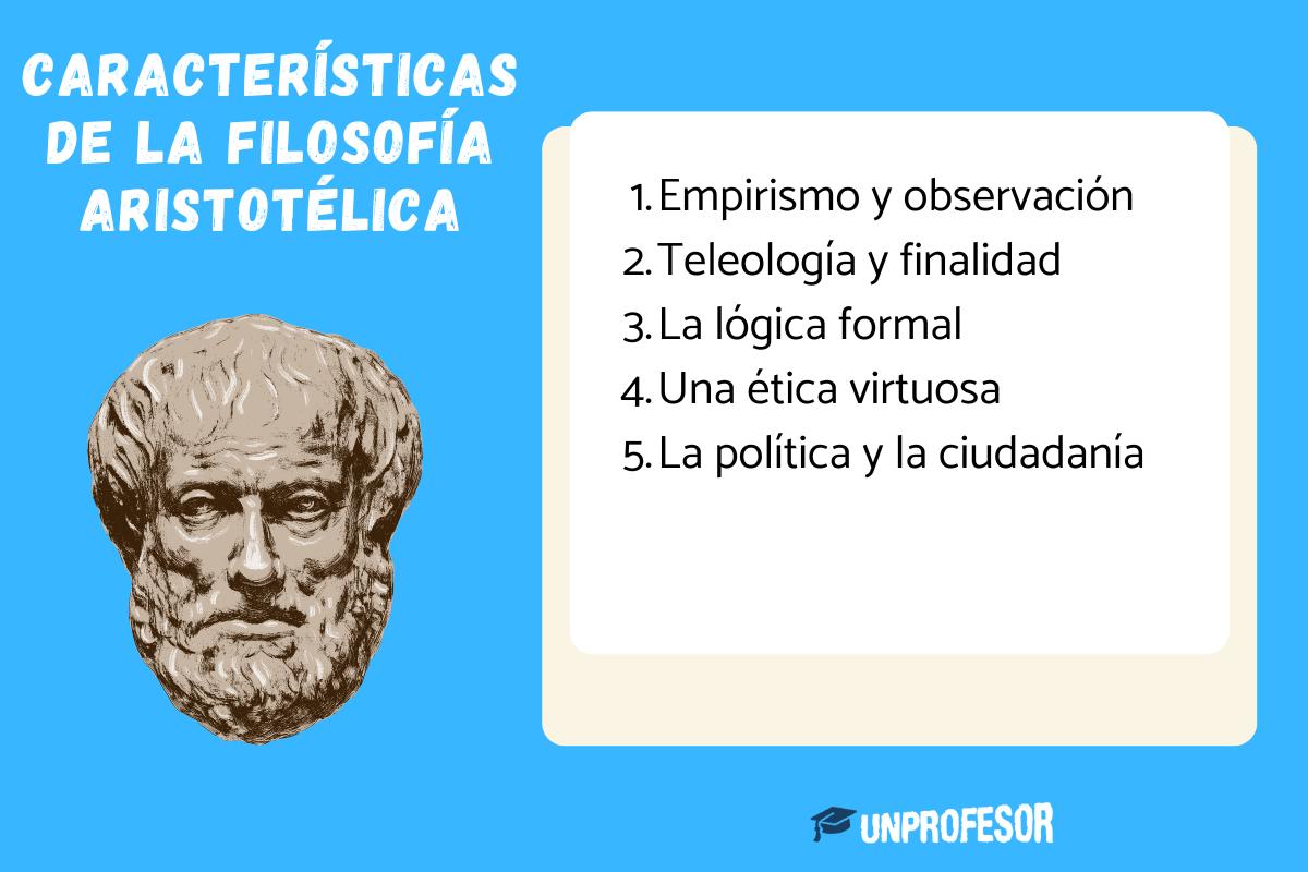 Características de la filosofía aristotélica