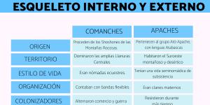Diferencias entre Comanches y Apaches
