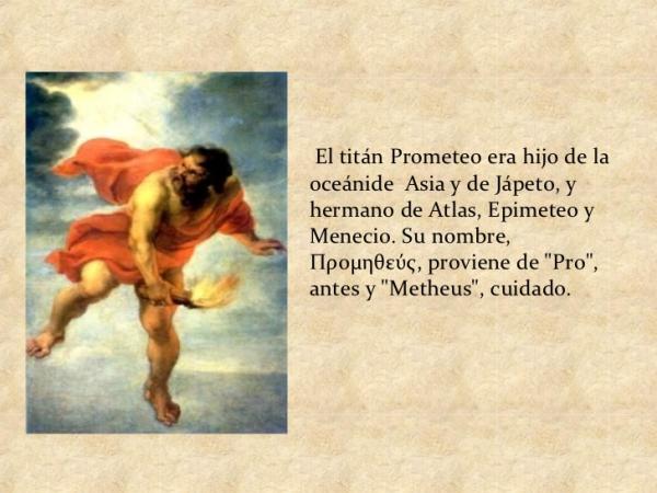 Mito de Prometeo: resumen - ¿Quién es Prometeo?