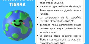 Origen del planeta Tierra - resumen