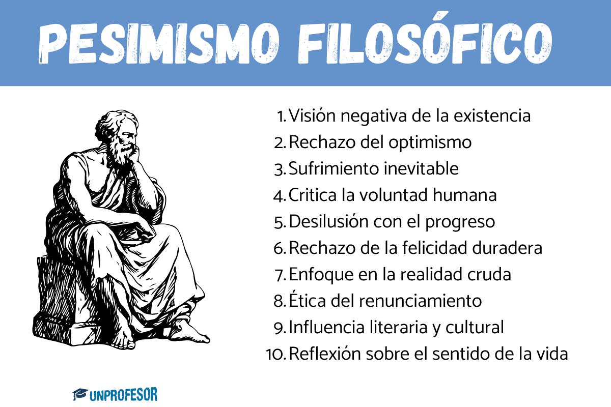 Pesimismo filosófico: características