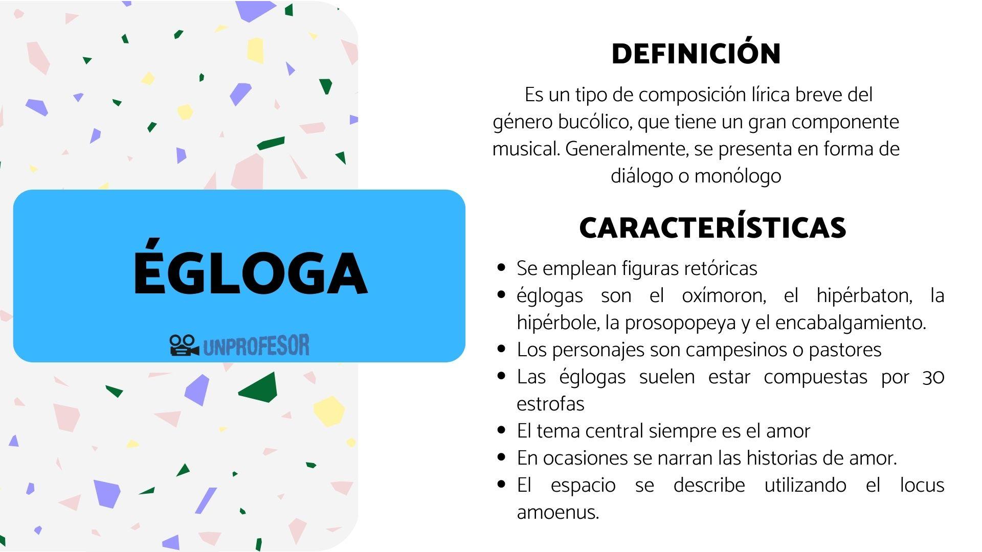 Qué Es Una ÉGLOGA Características Y Ejemplos, 42 OFF