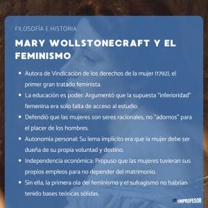Mary Wollstonecraft y el feminismo: resumen