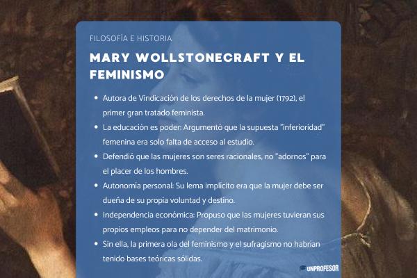 Mary Wollstonecraft y el feminismo: resumen - Resumen del pensamiento de Mary Wollstonecraft