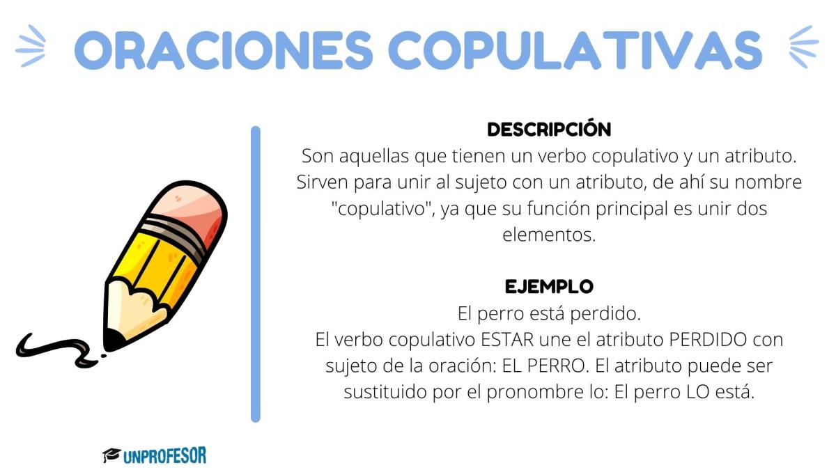 Oraciones copulativas - ejemplos