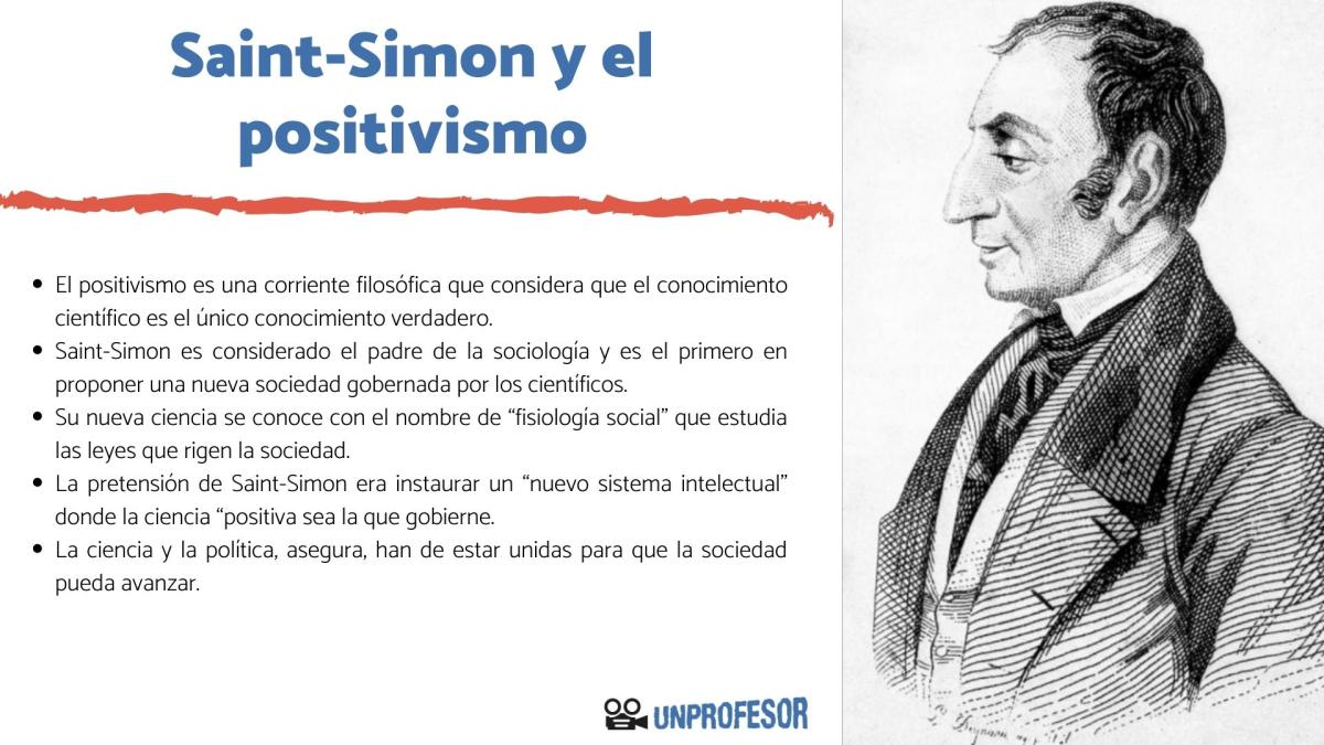 Saint-Simon y el positivismo: resumen