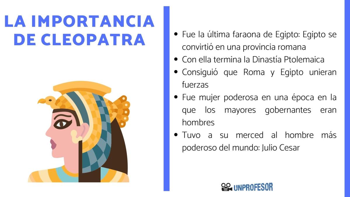Por qué fue importante Cleopatra