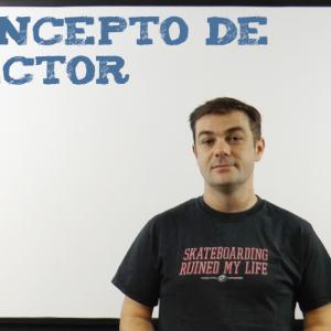 Concepto de vector