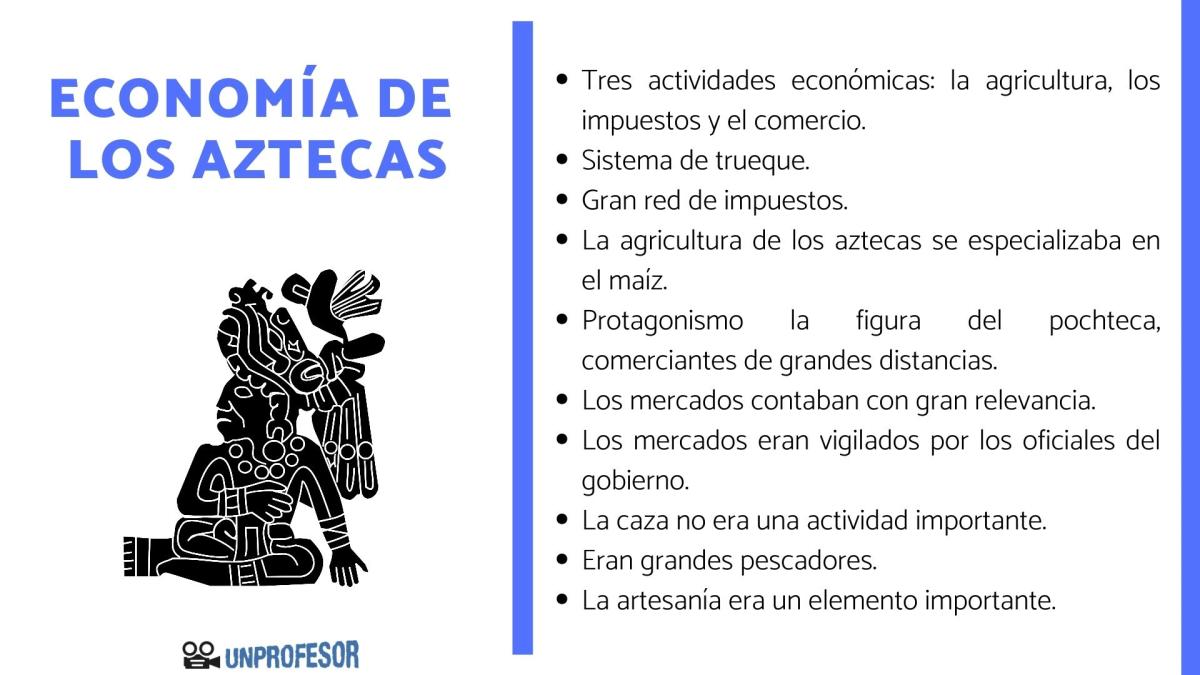 Economía de los aztecas: resumen