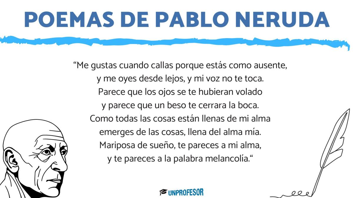 Pablo Neruda: poemas famosos