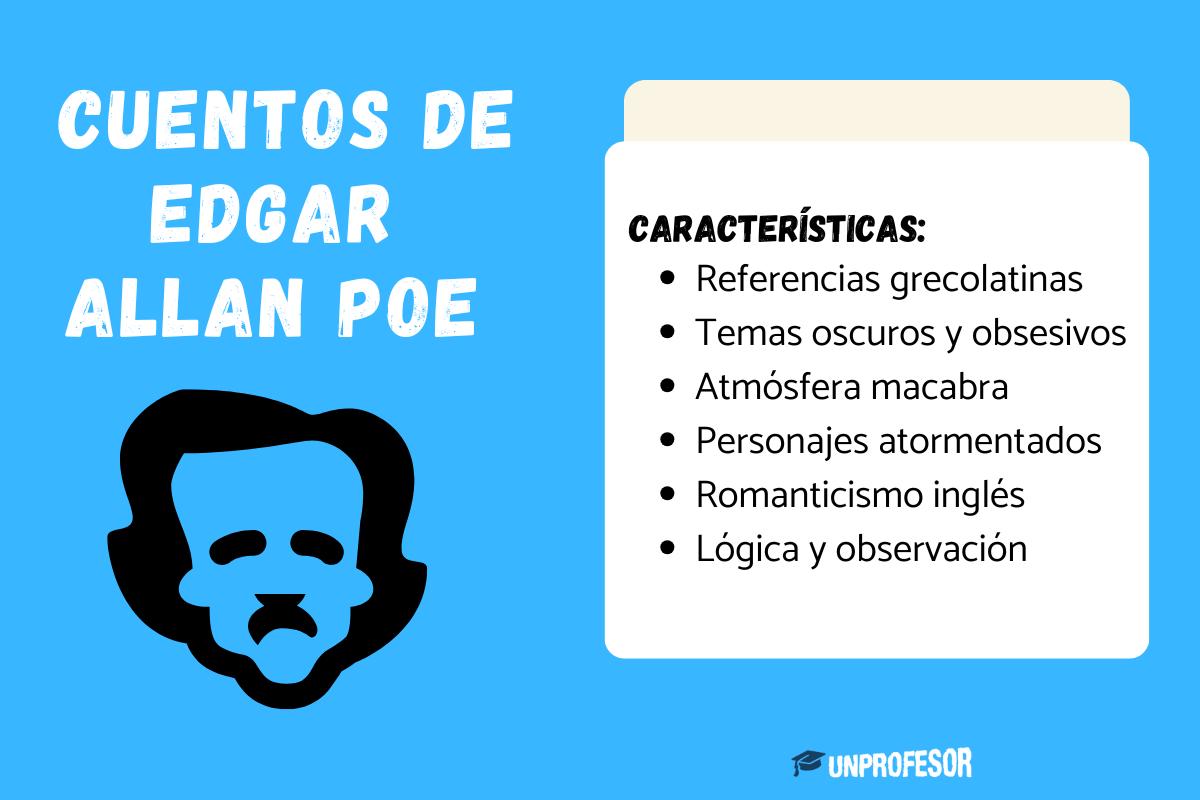 Características de los cuentos de Edgar Allan Poe