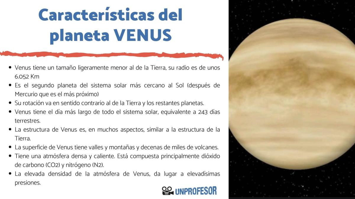 Características de Venus