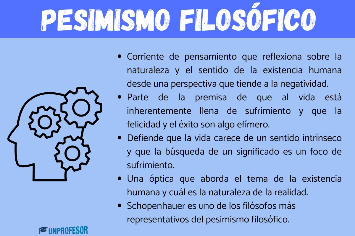 Qué es el pesimismo filosófico y ejemplos
