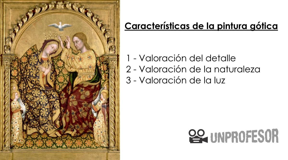Pintura gótica: Características generales