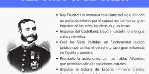Quién fue y que hizo Alfonso X el Sabio - Resumen