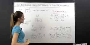 Los números combinatorios y sus propiedades