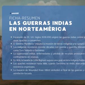 Las Guerras Indias en Norteamérica: resumen