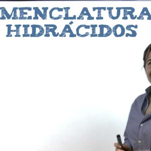 Nomenclatura de hidrácidos