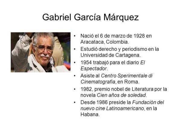 Biograf a De Gabriel Garc a M rquez UNEB Biograf a De Gabriel Garc a M rquez UNEB