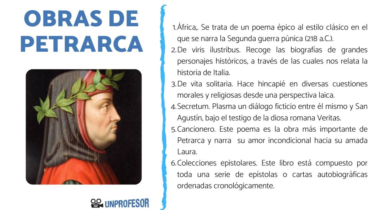Petrarca: obras más importantes